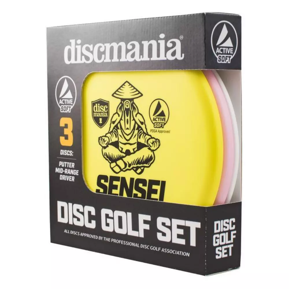 Discmania Active Soft Set Frisbeegolf Kiekkosetti