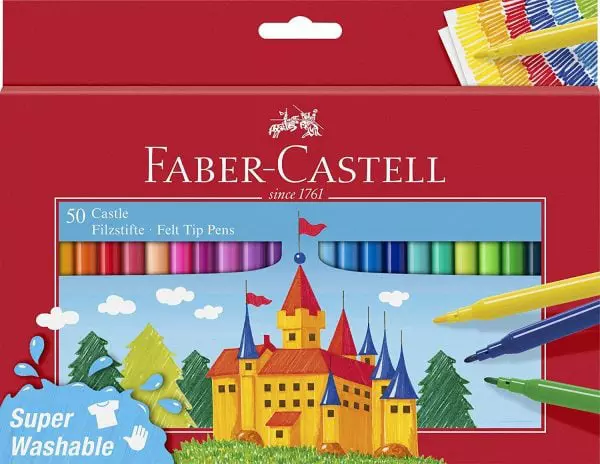Faber-Castell Felt Tip Pen Castle Pack