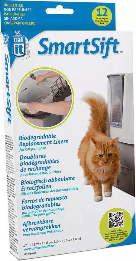 Catit Biodegradable Replacement Liners Top Smart