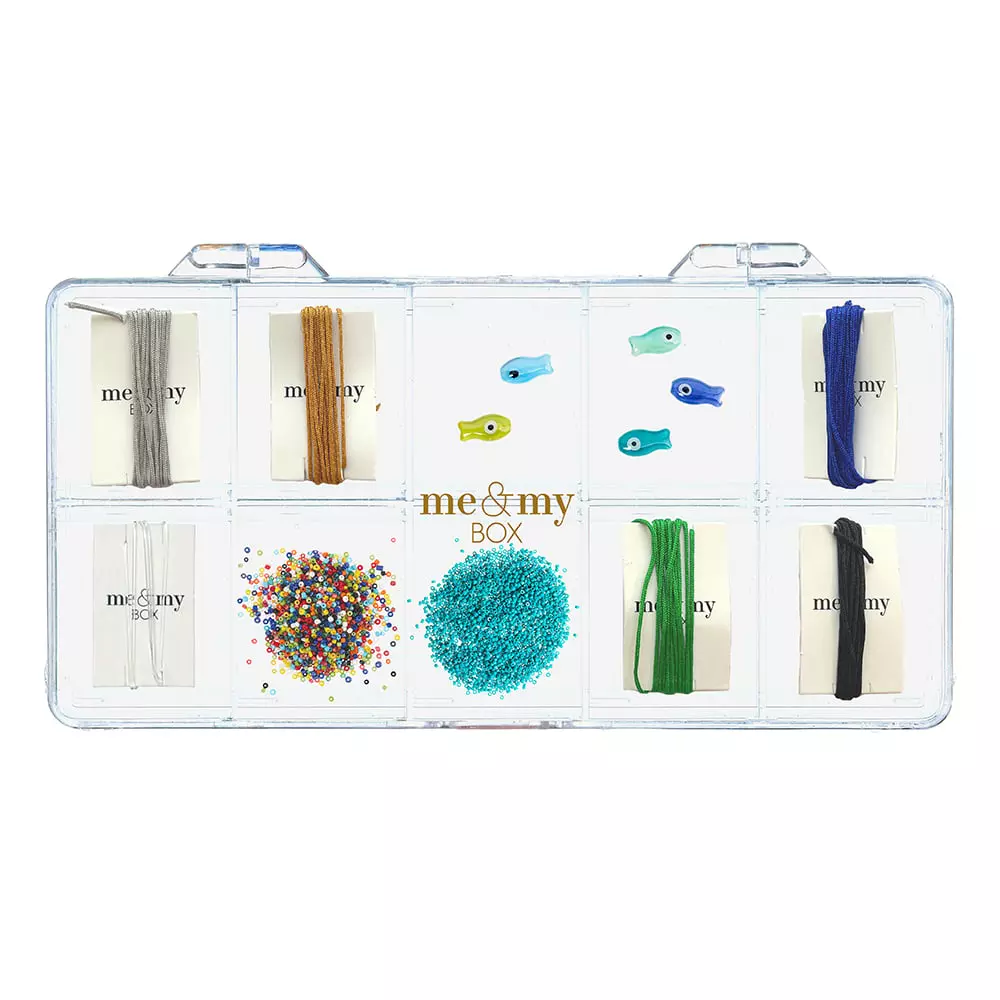 Memy Box Jewelry Kit Bracelet Fishbeads