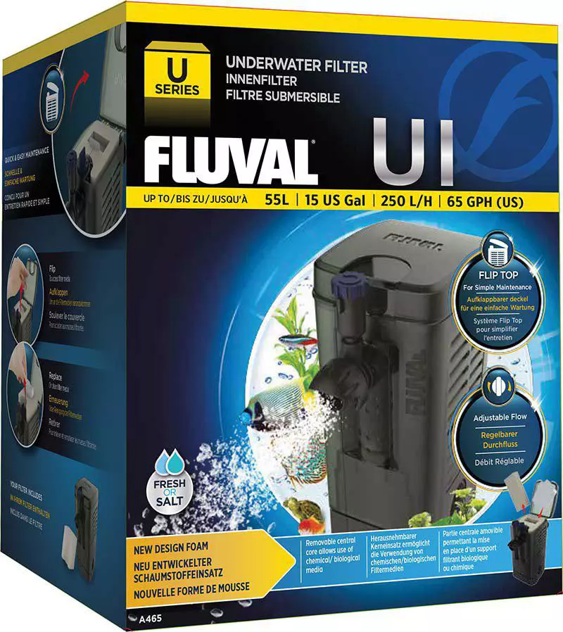 Fluval Internal Filter U1 200L-H For