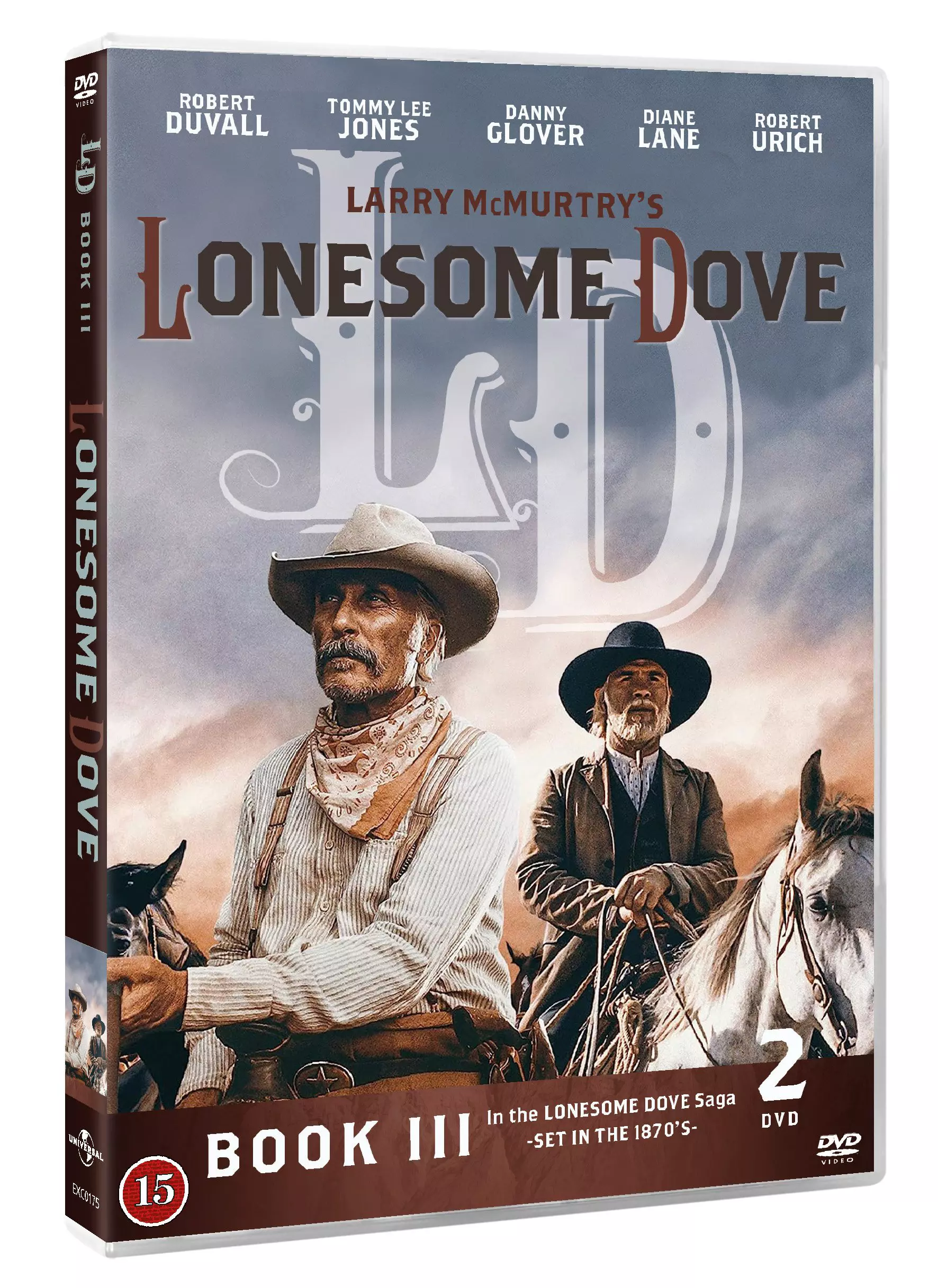 Lonesome Dove Mini Series– Dvd Box
