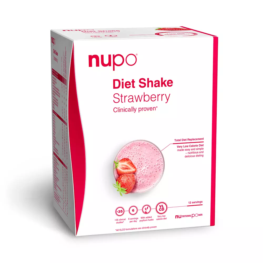 Nupo Diet Shake Strawberry Servings