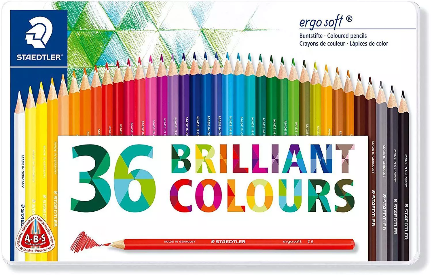 Staedtler Coloured Pencil Ergosoft Pcs M36