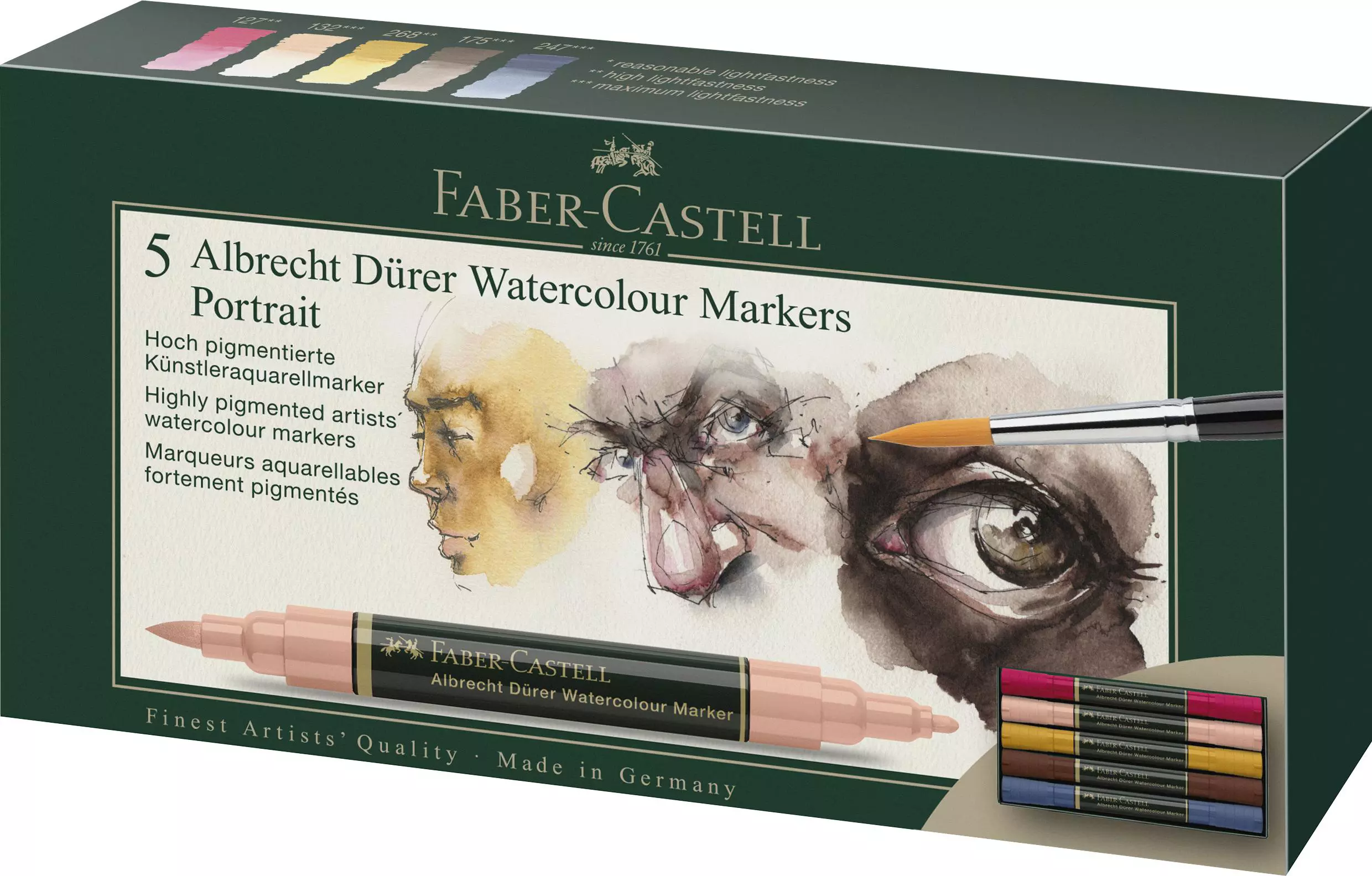 Faber-Castell Watercolour Marker A.Dürer Port Pcs