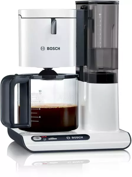 Bosch Coffee Machine White, 1100 Watt