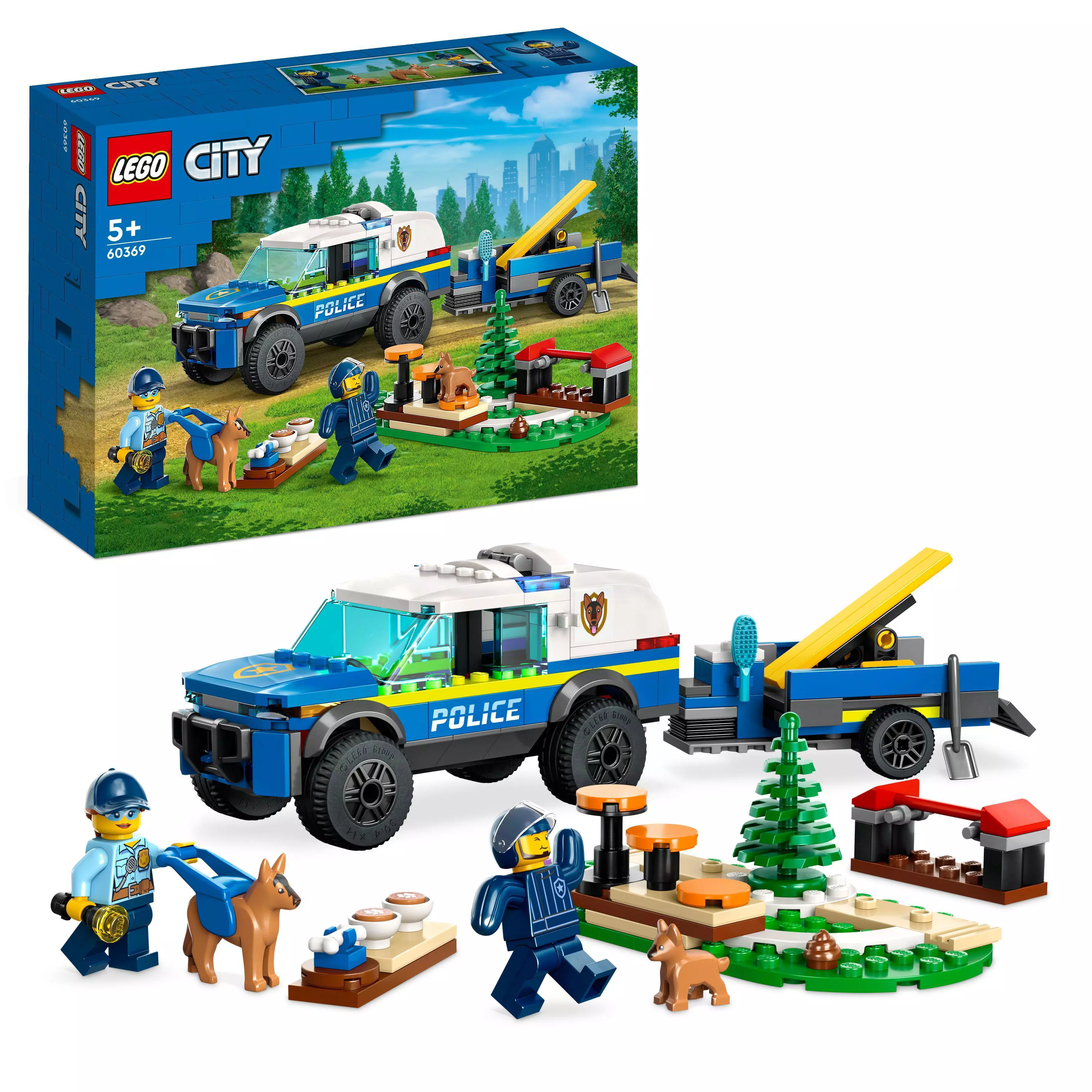 Lego City Siirrettävä Poliisikoirien Koulutusrata 60369