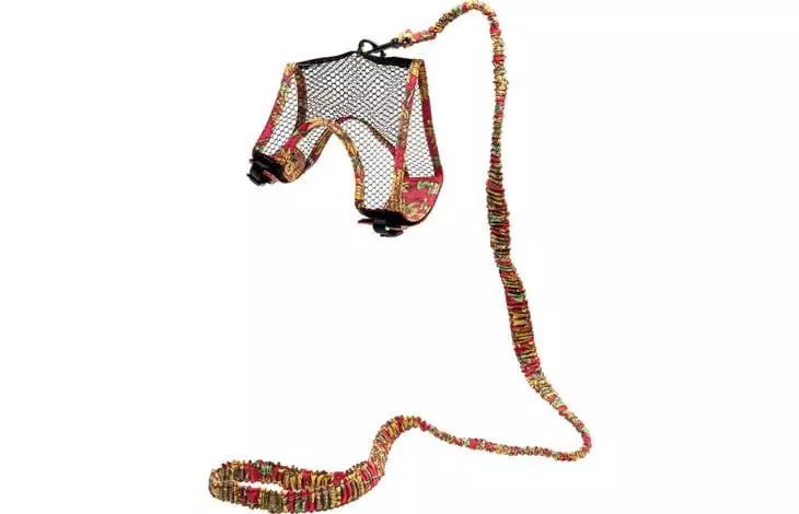 Flamingo Harness With Leash For Rabbit