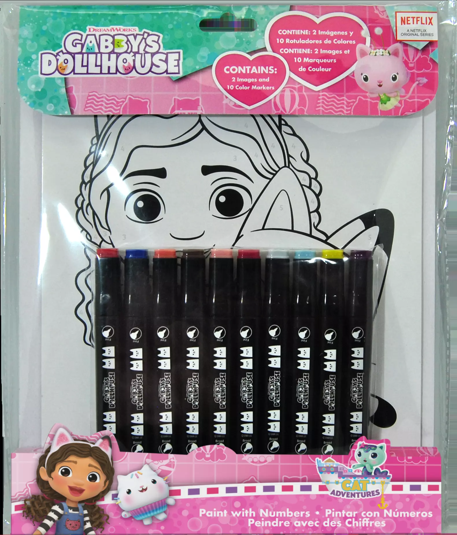 Gabbys Dollhouse Markers 033706878