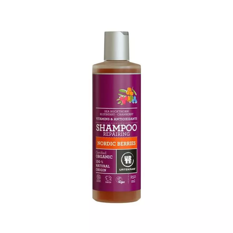 Nordic Berries Shampoo 250Ml, Urtekram