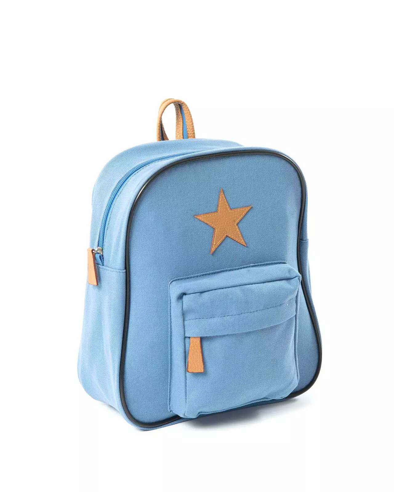 Smallstuff Large Backpack W. Leather Star