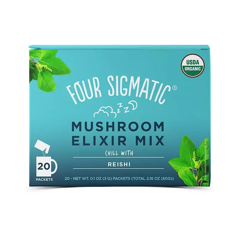 Mushroom Elixir Mix, Reishi Ps, Four