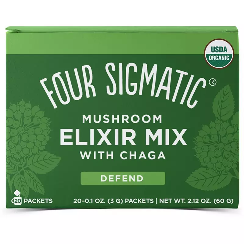 Mushroom Elixir Mix, Chaga Ps, Four