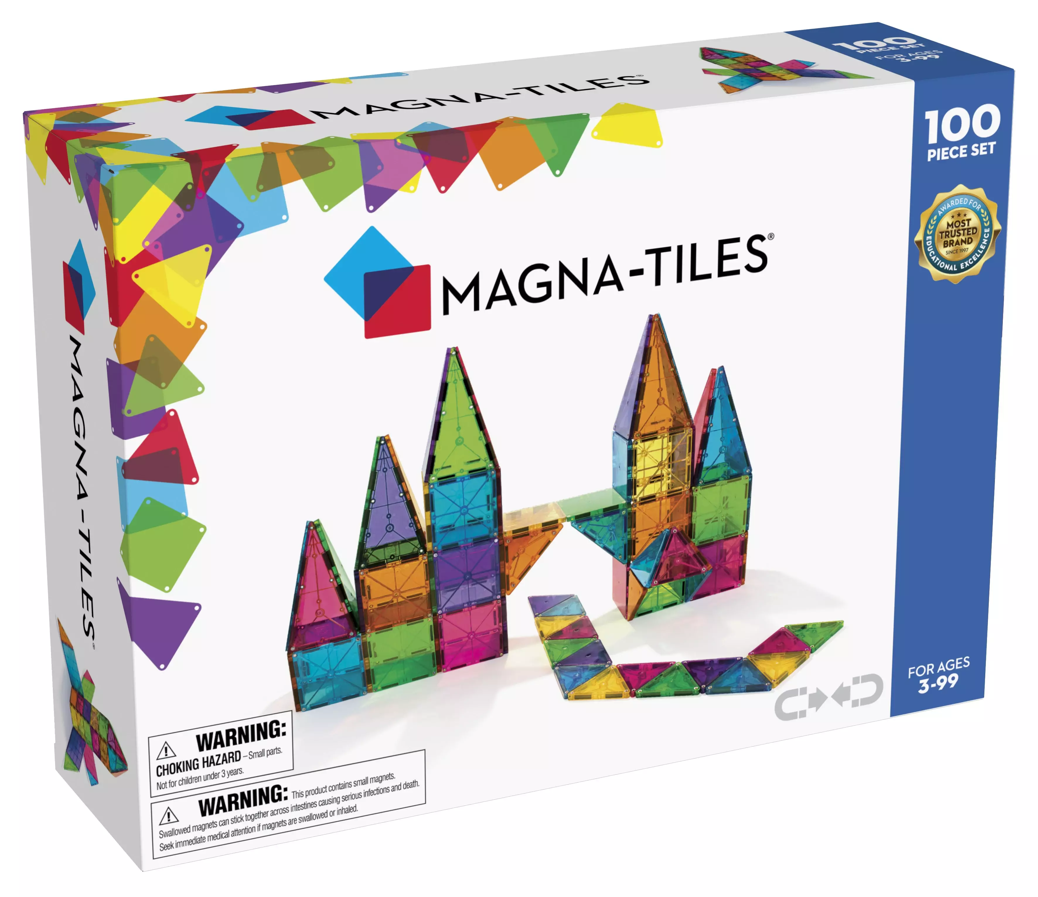 Magna-Tiles Clear Colours Pcs 90209