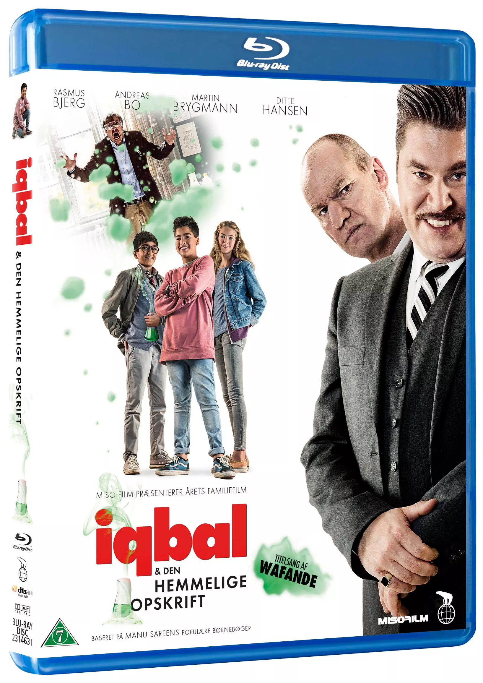 Iqbal Og Den Hemmelige Opskrift Blu-Ray