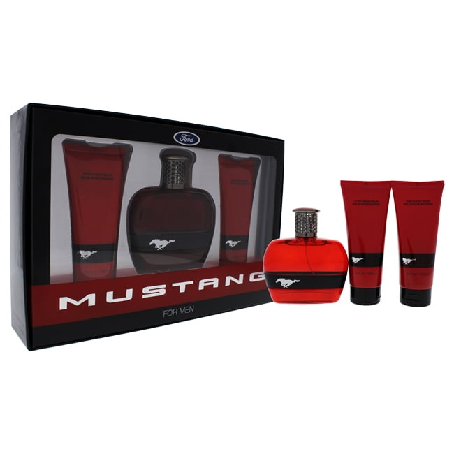 Mustang Red 3 Pcs Set For
