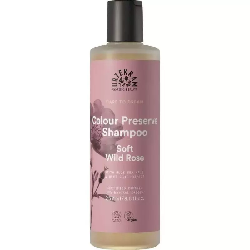 Soft Wild Rose Shampoo 250Ml, Urtekram