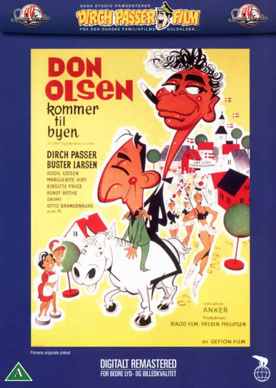 Don Olsen Kommer Til Byen Dvd