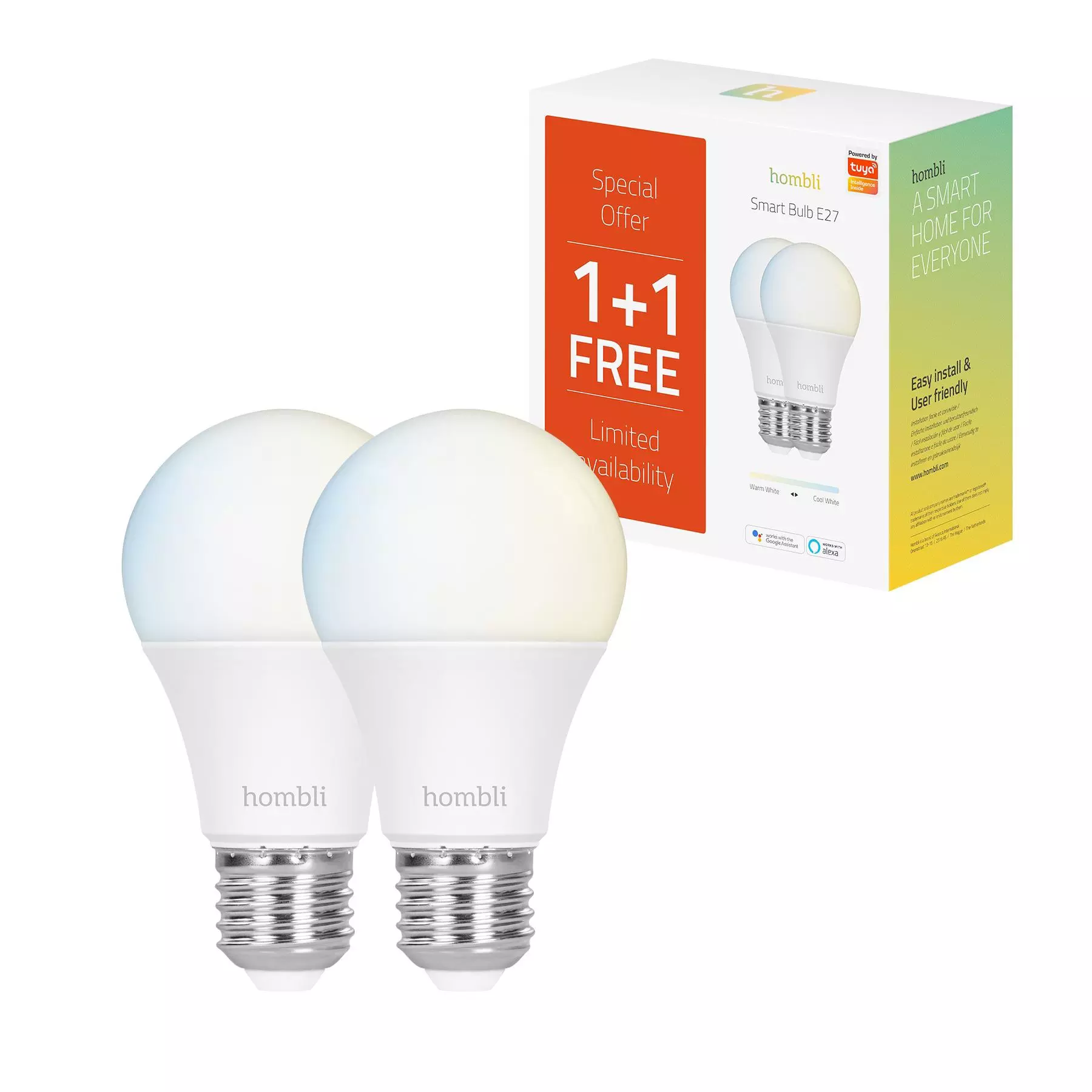 Hombli E27 Smart Bulb Cct Promo