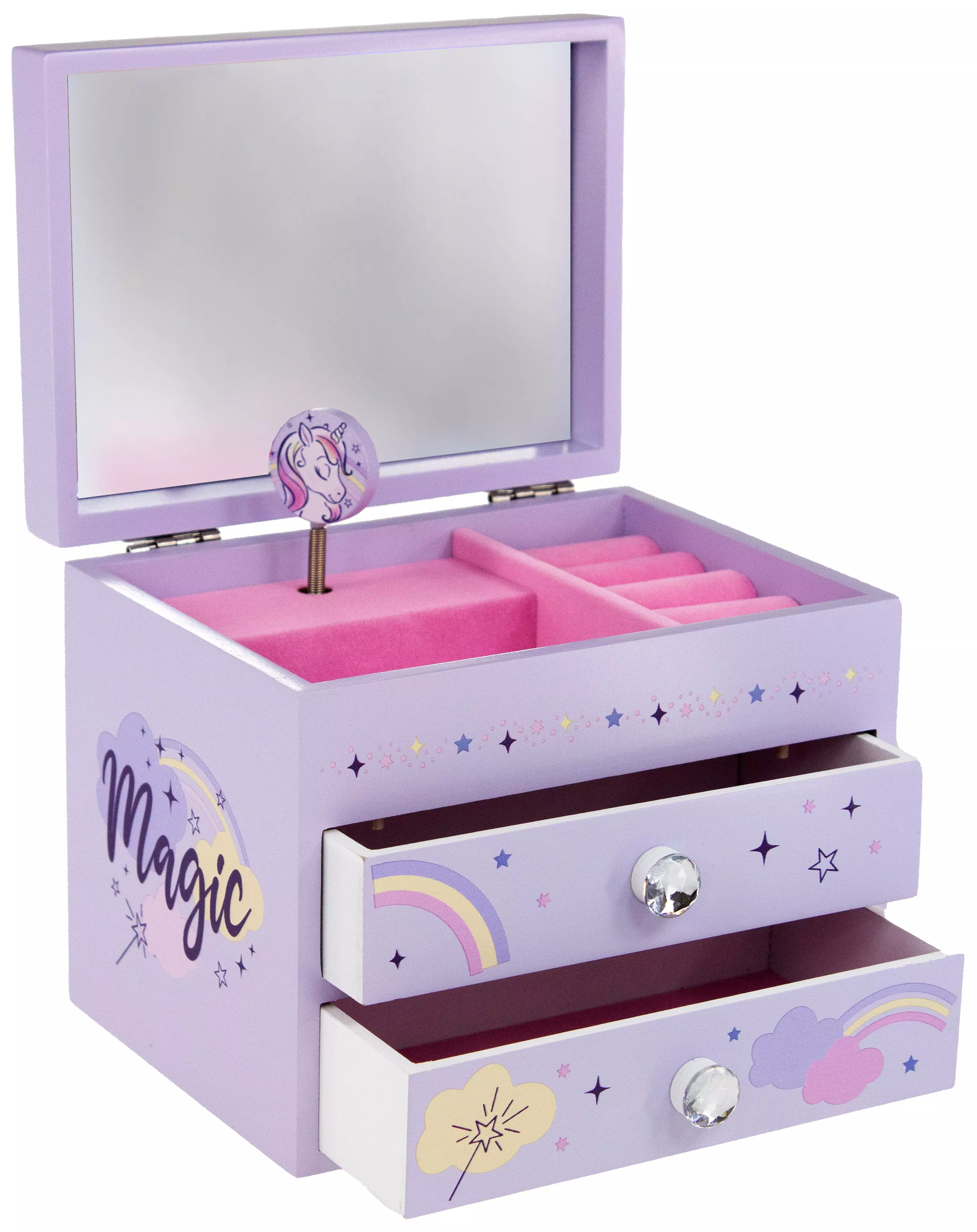 Tinka Jewelry Box With Music Unicorn