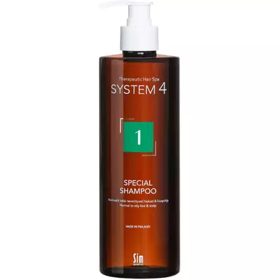 Sim System4 Special Shampoo Rasvoittuville Hiuksille