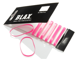 Blax Snag Free Hair Elastics Pink 
