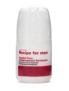 Recipe For Men Alcohol Free Antiperspirant Deodorant 