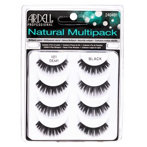 Ardell Natural Multipack With 4 Pairs – Black