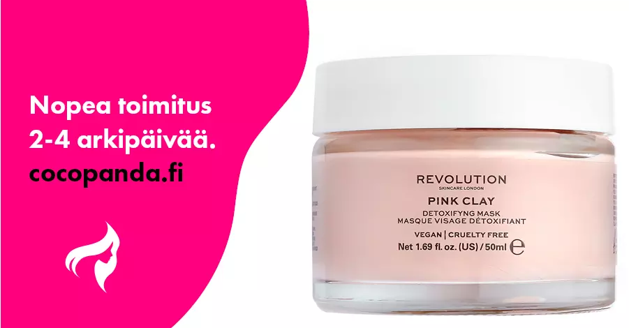 Revolution Skincare Pink Clay Detoxifying Face Mask 