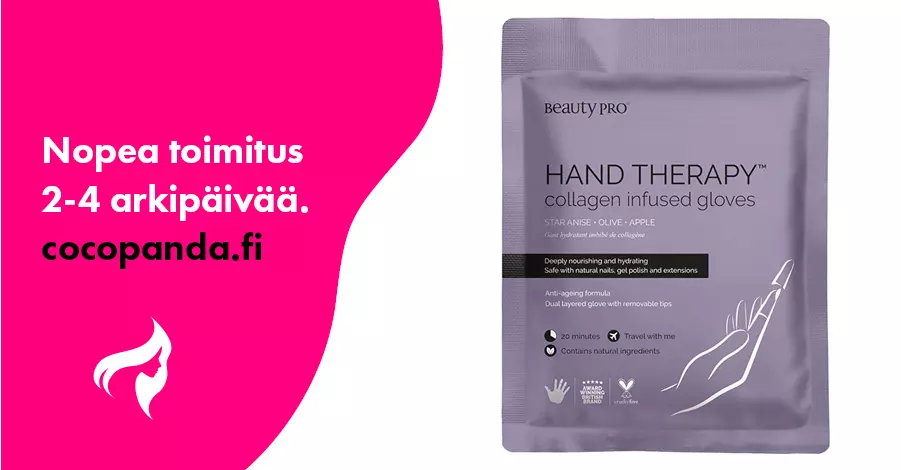 Beautypro Hand Therapy Collagen Infused Gloves 