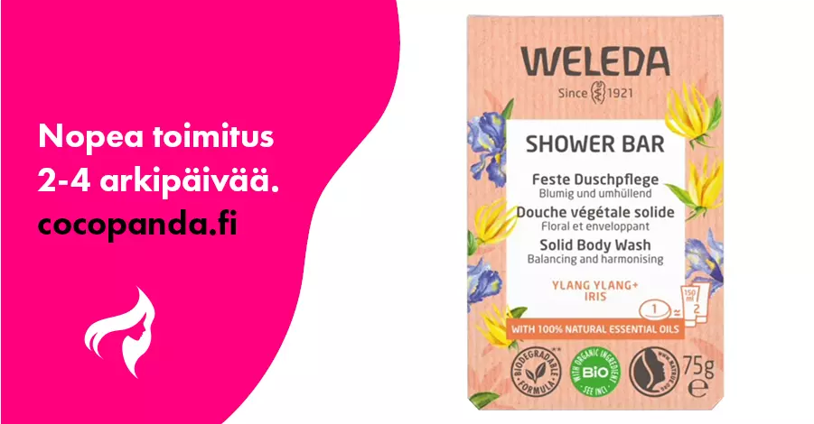 Weleda Shower Bar – Ylang Ylang
