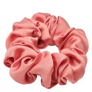 Lenoites Mulberry Silk Scrunchie – Pearl Pink