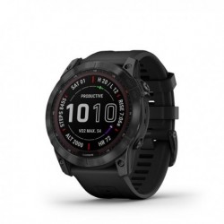 Garmin Fenix 7X Sapph Sol, Black Dlc