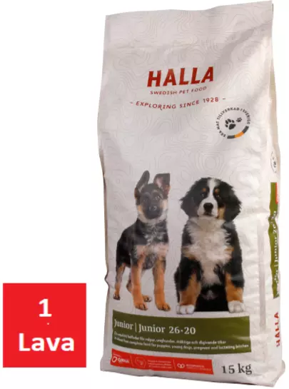 Halla Junior 15Kg   39 Säkkiä