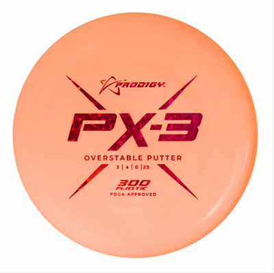 Prodigy Disc Px 3 300 Putteri Frisbeegolfkiekko Oranssi