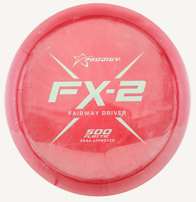 Prodigy Disc Fx 2 500 Väylädraiveri Frisbeegolfkiekko Punainen