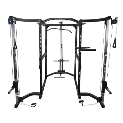 Power Rack Kyykkyhäkki Ylä- Ala- Ja Ristikkäistaljalla Fitnord