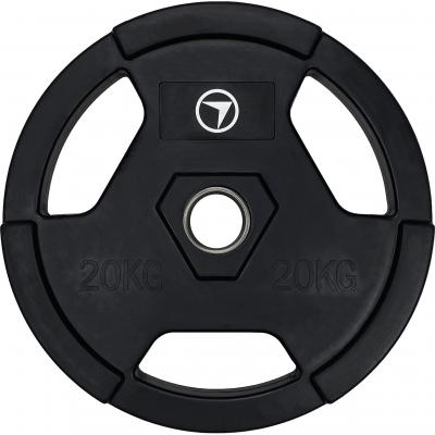 Levypaino 20 Kg Fitnord Tri Grip Black