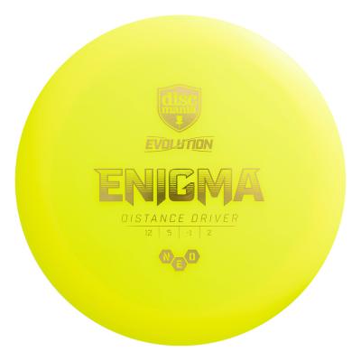 Discmania Neo Enigma Pituusdraiveri Frisbeegolfkiekko Keltainen