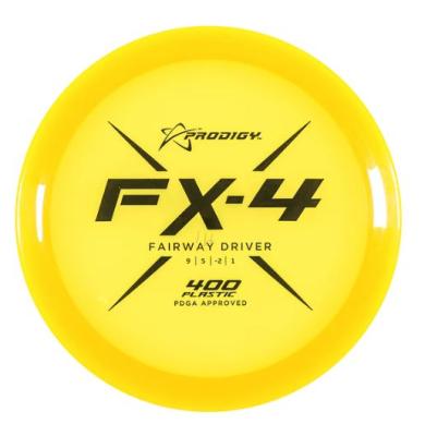 Prodigy Fx 4 400 Väylädriveri Frisbeegolfkiekko Keltainen