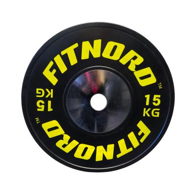 Kilpailulevypaino 15 Kg Pro Bumper Plate Fitnord