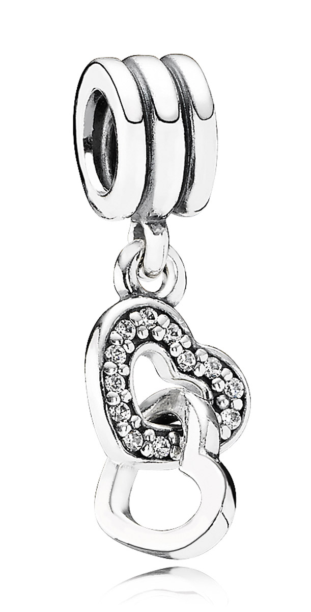 Pandora Interlocked Hearts -Hela 791242Cz