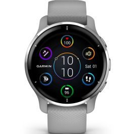 Garmin Venu 2 Plus Powder Grey Silvertone 010-02496-10