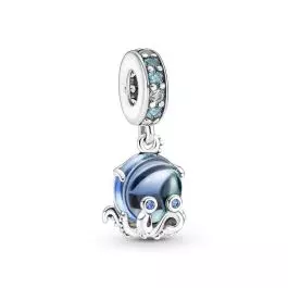 Pandora Moments Murano Glass Cute Octopus Dangle Charm