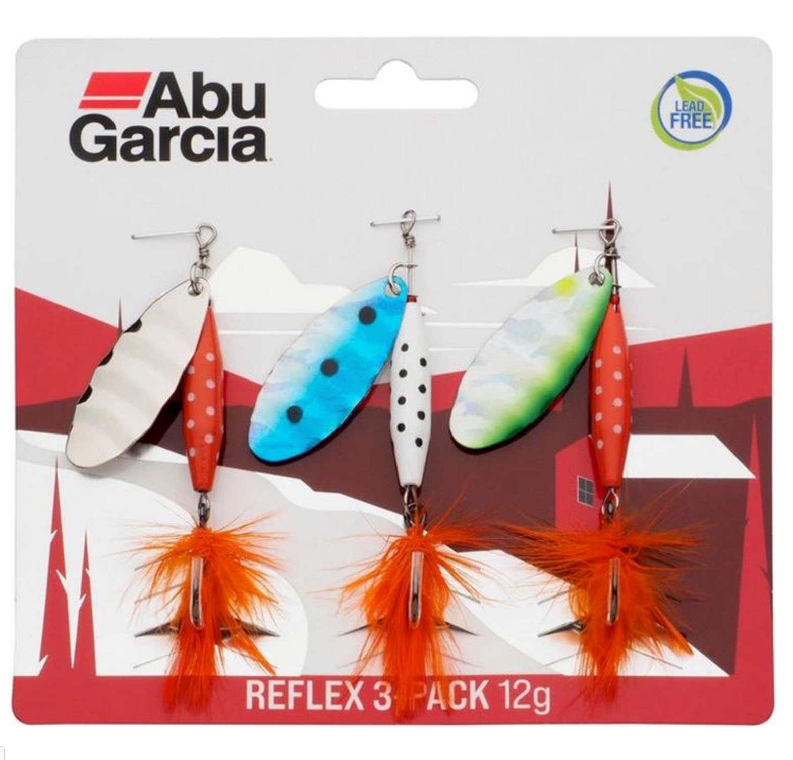 Abu Garcia Reflex 12 G 3 Pack Lippa