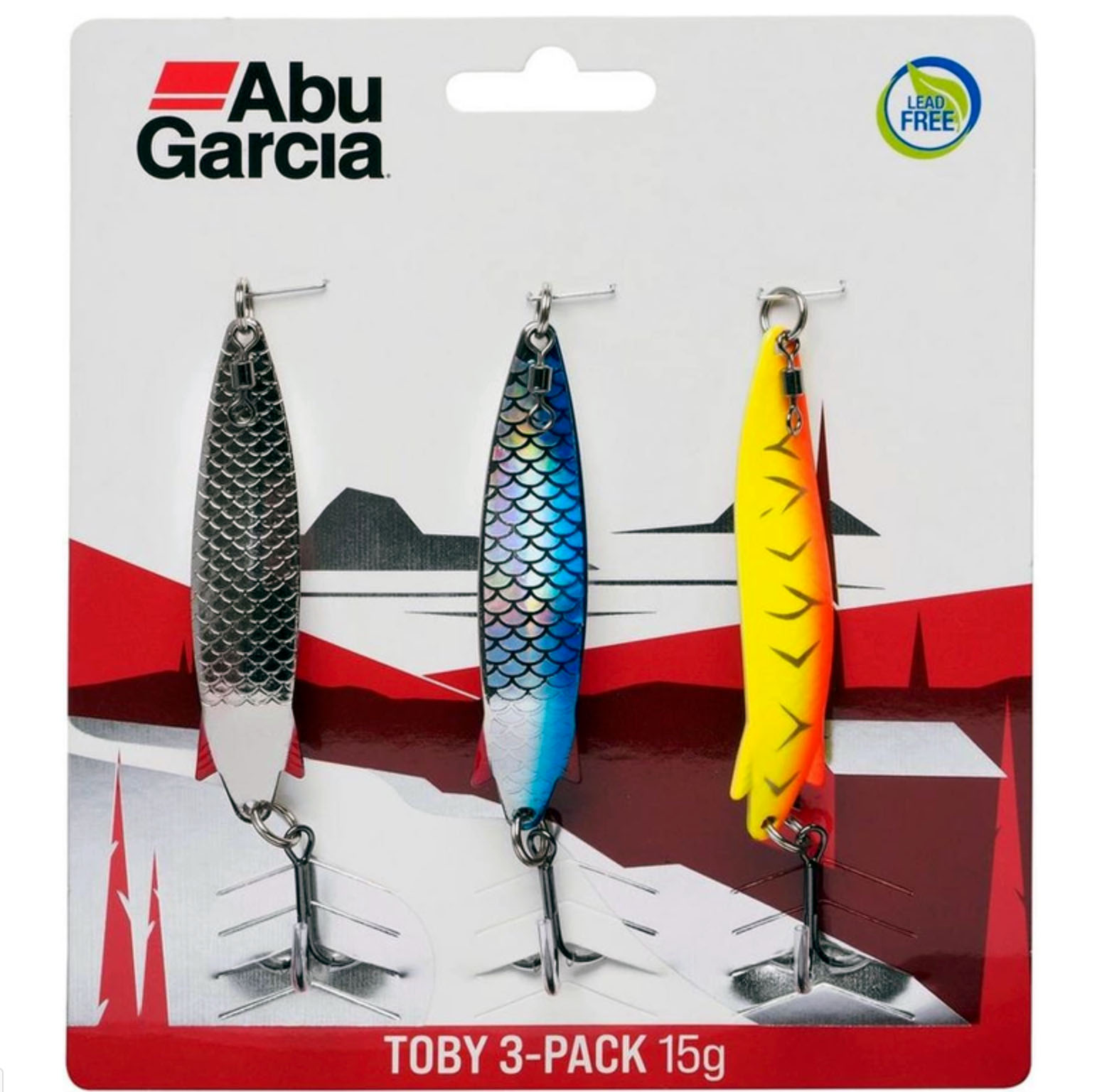 Abu Garcia Toby 15 G 3 Pack Lusikkauistin