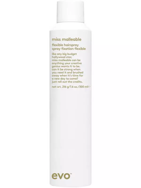 Evo Miss Malleable Flexible Hairspray 300Ml