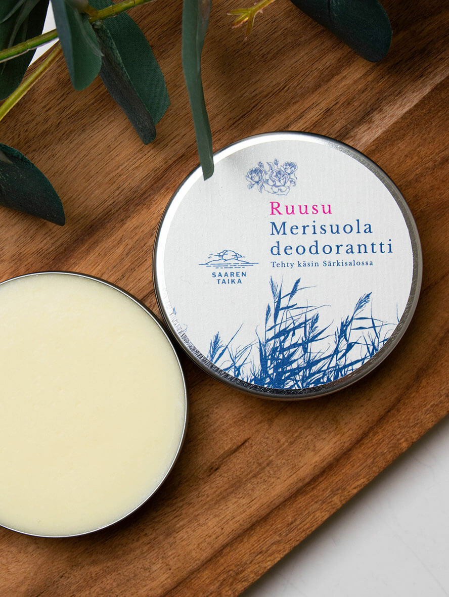 Saaren Taika Voidedeodorantti Ruusu Merisuola 50 Ml