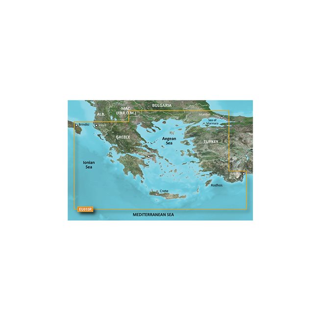 Garmin Aegean Seasea Of Marmara Microsd™ Sd™ Kortti:Veu015r, Kartat Ohjelmistot